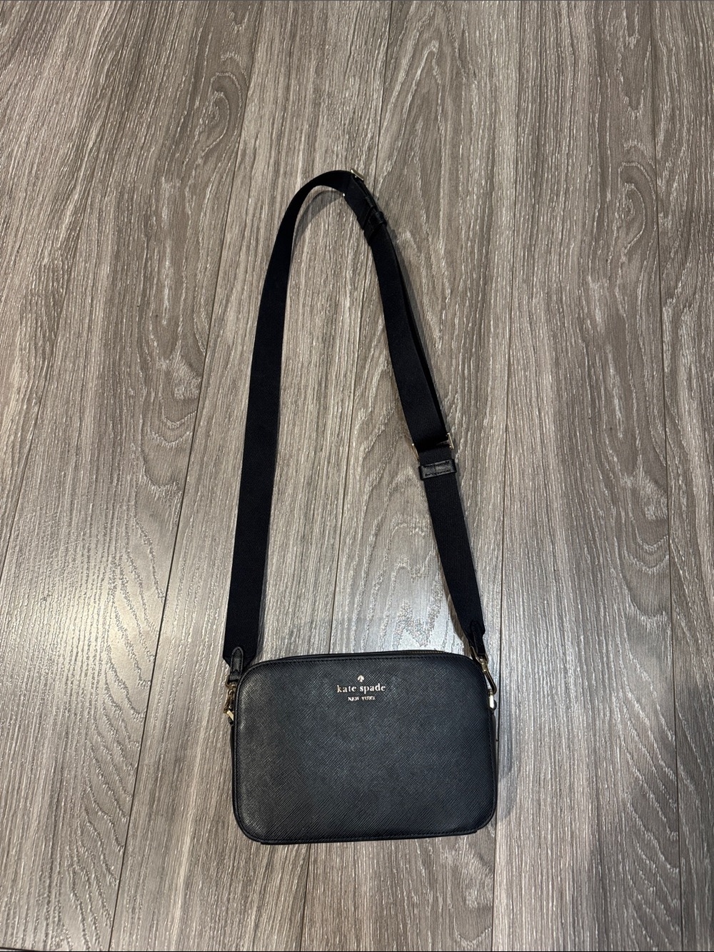 Black Kate spade crossbody